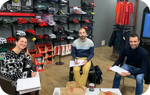 lucyy coach management accompagnement direction collectif individuel toulouse montauban article témoignage atelier cycles feutrier arrondi